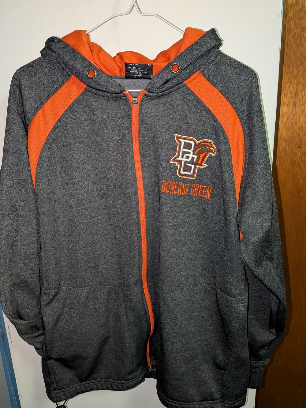 Colosseum BGSU Full Zip hoodie